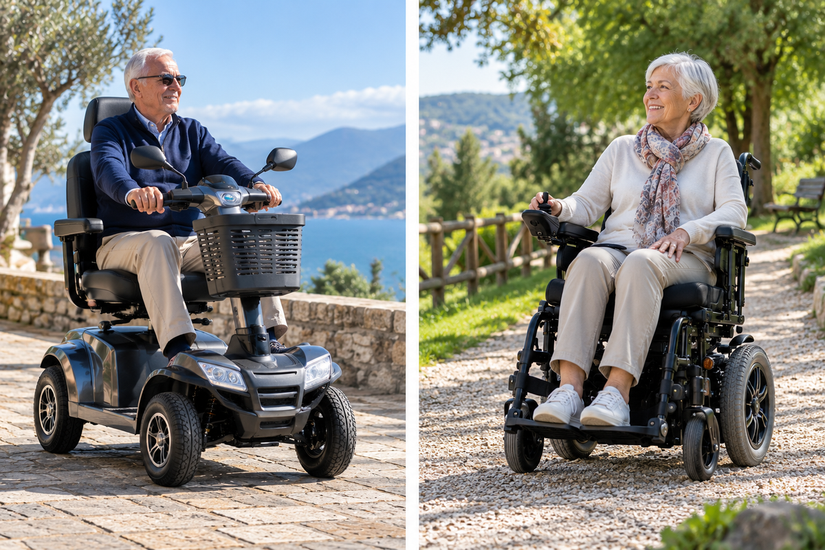 Sedia a Rotelle Elettrica e Mobilità Off-road: Cosa Valutare
