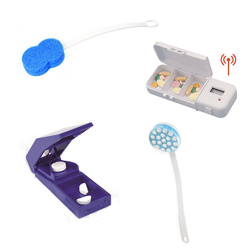 Cura ed igiene personale ausilio per disabili