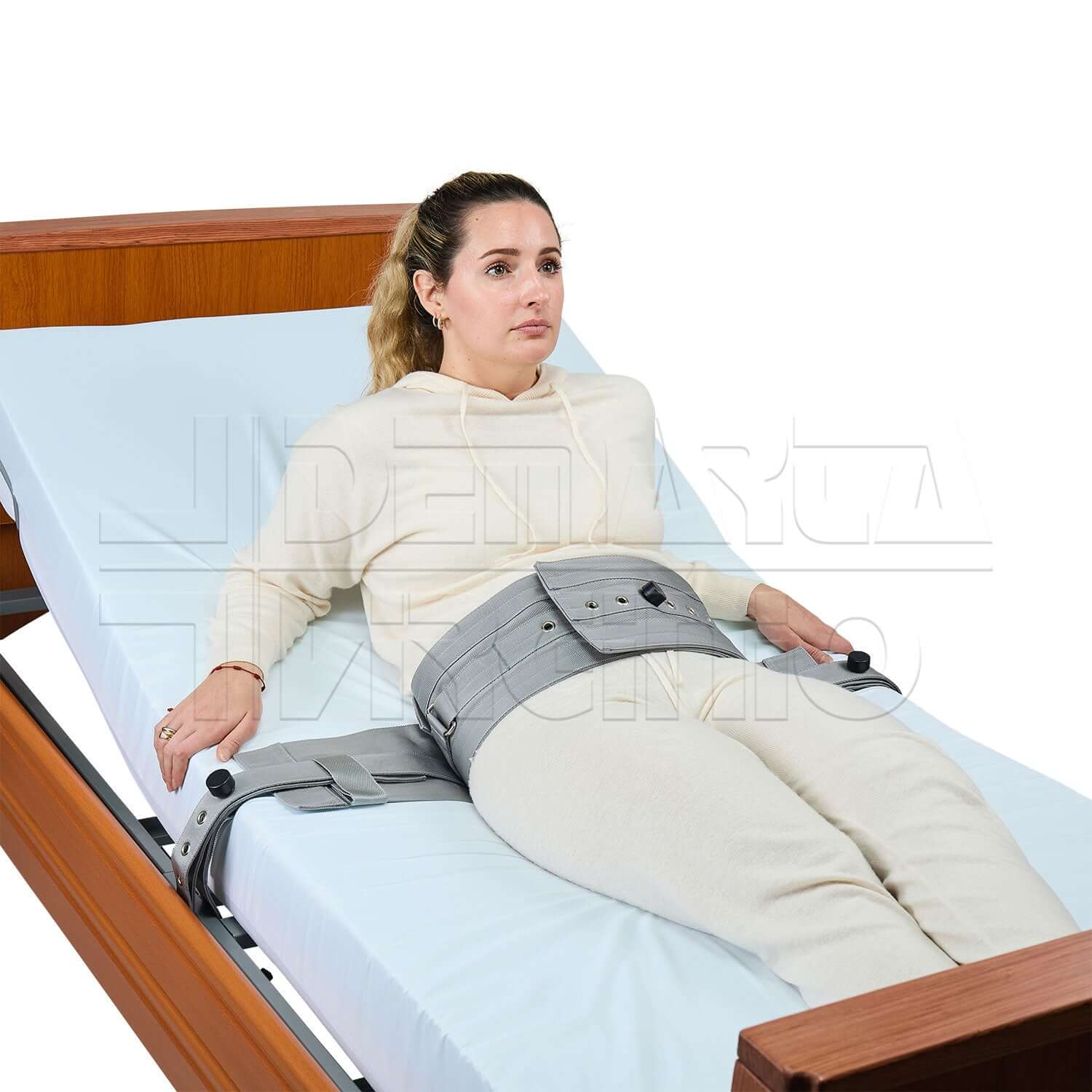 Cintura di Fissaggio al Letto ' Polipropilene e Cotone