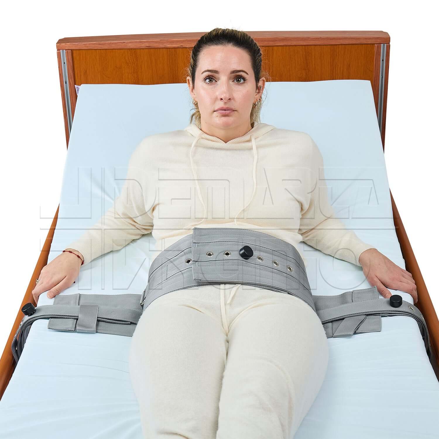 Cintura di Fissaggio al Letto ' Polipropilene e Cotone