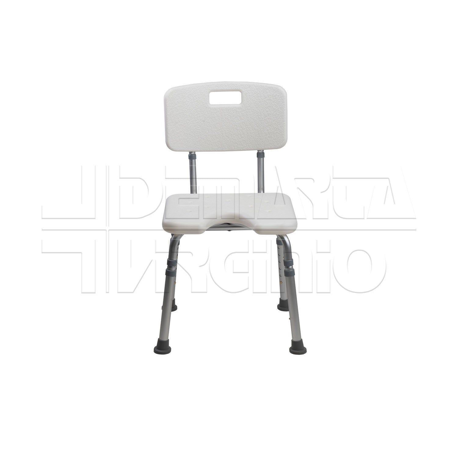 Sedile da Doccia con Incavo e Schienale