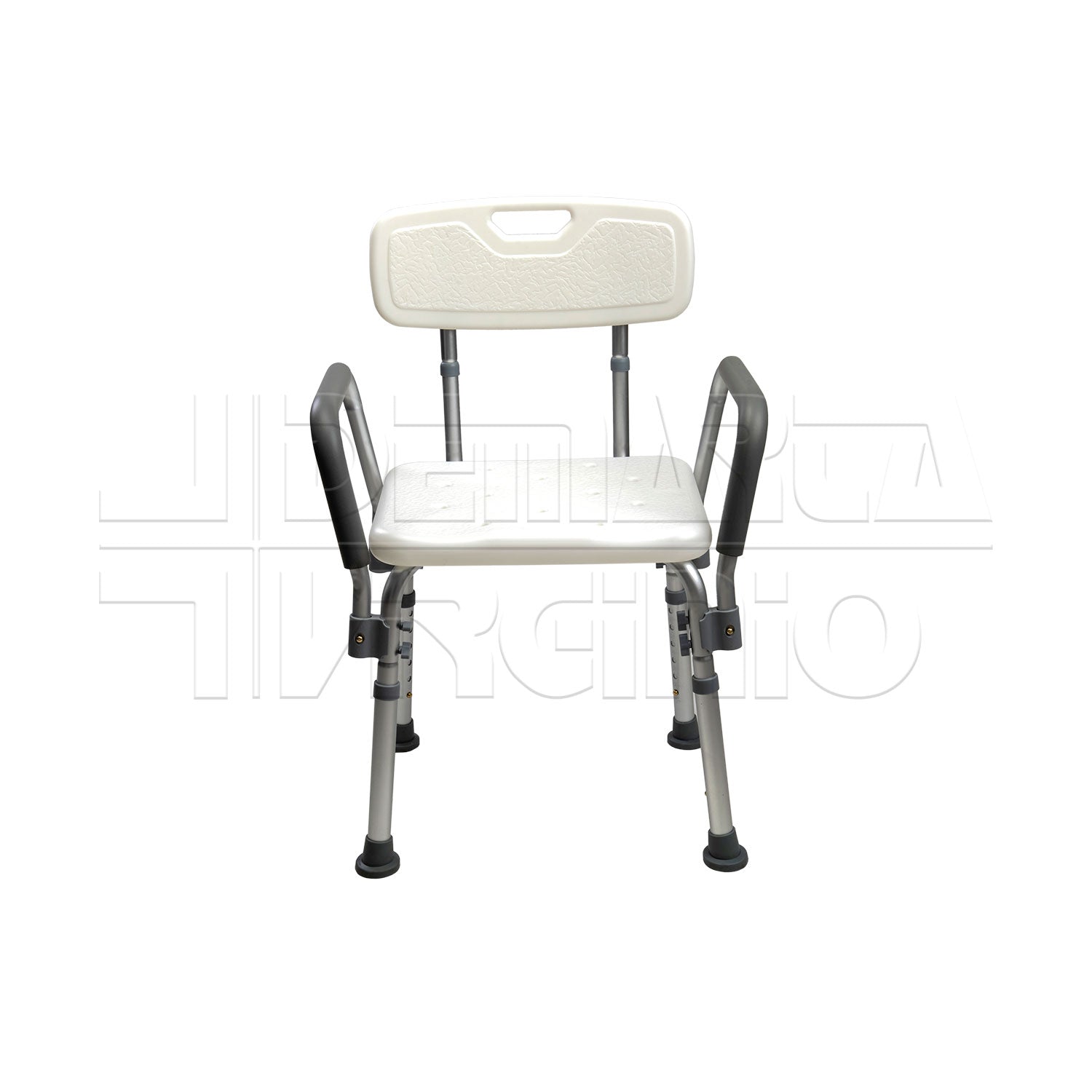 Sedile da Doccia con Schienale e Braccioli