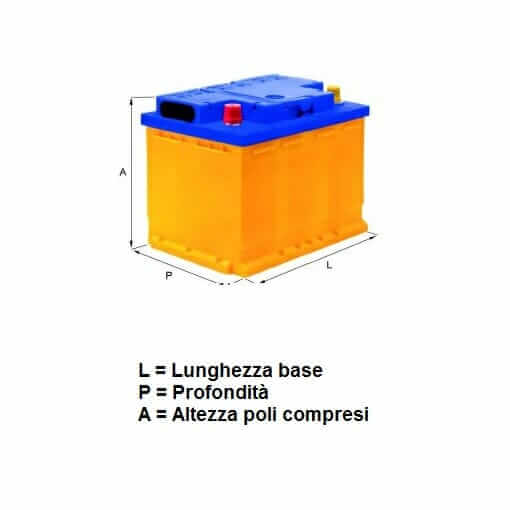 03009005 Batteria Zenith 6 V 5 Ah ausilio per disabili