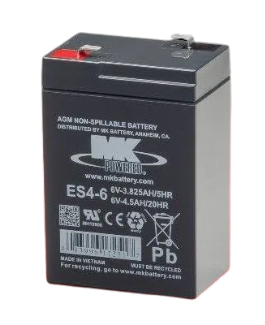 Batteria MK 6 V 4,5 Ah per Sollevatore Arjo | Omega Ausili