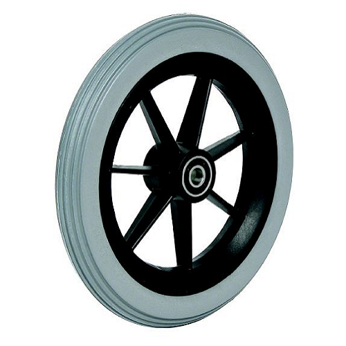 06033013 Ruota 8' x 1¼ poliuretanica grigia ausilio per disabili