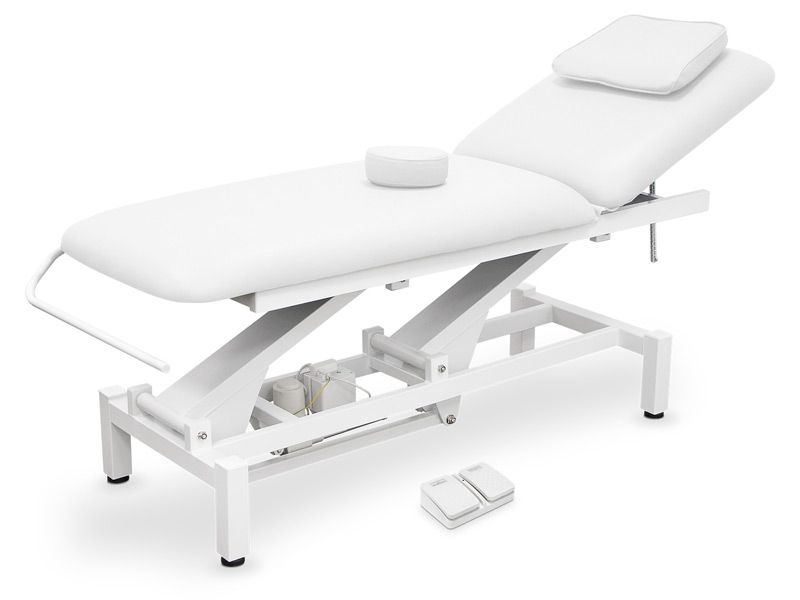 Lettino elettrico BASIC Plus Wireless - bianco