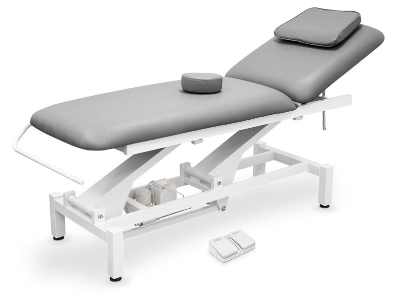 Lettino elettrico BASIC Plus Wireless - grigio