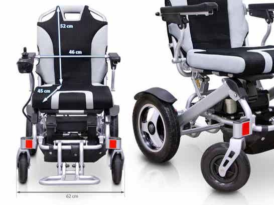 Carrozzina elettrica pieghevole EASY ULTRALIGHT
