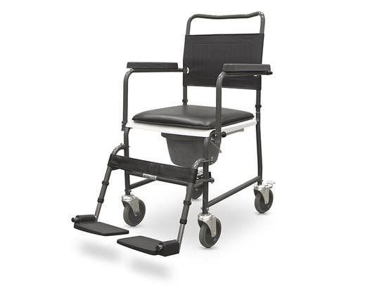 Sedia comoda con ruote per il trasporto