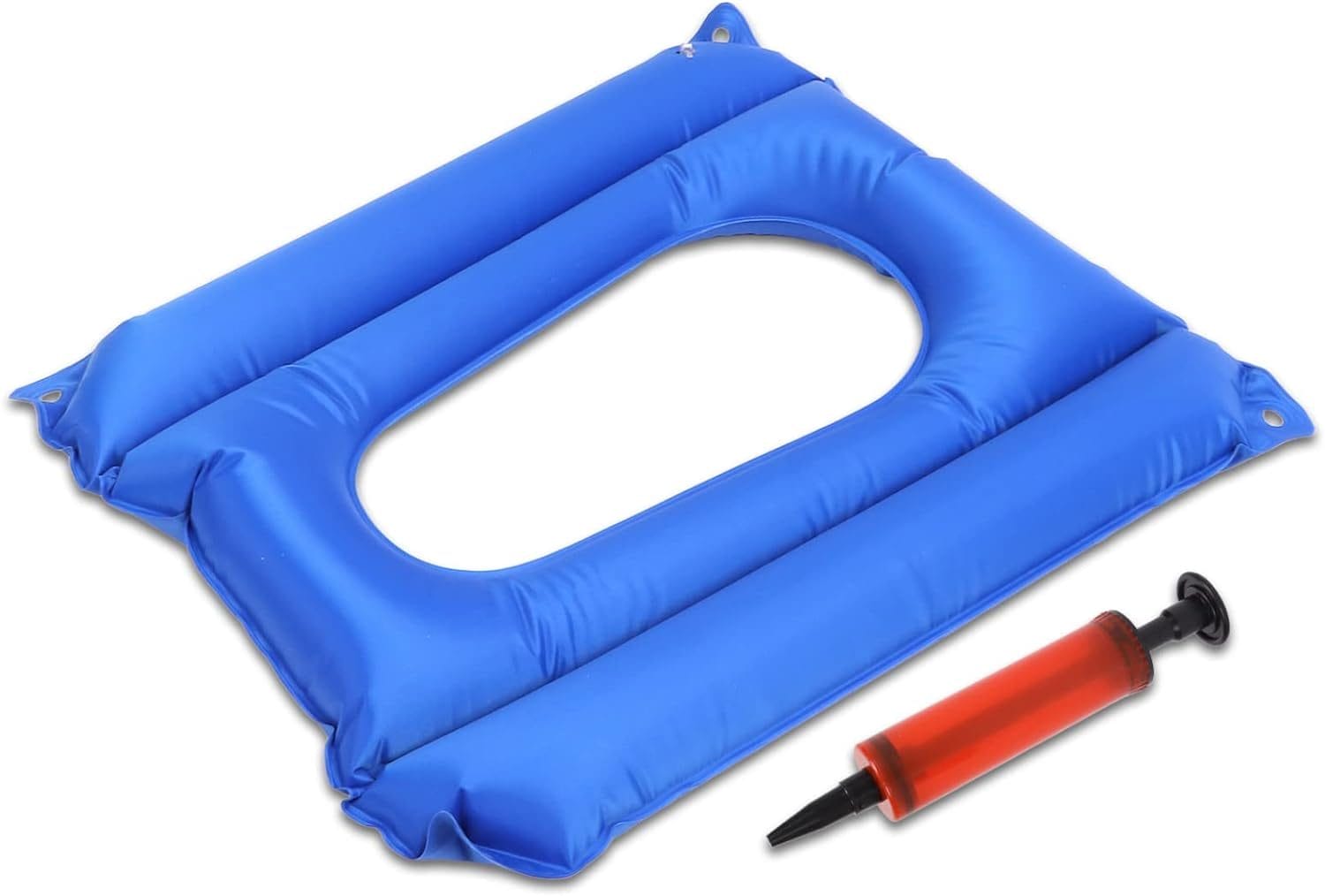 Cuscino Gonfiabile Per SPA - Morbido, 47x37x15 Cm, Portata 100 Kg, Blu/Nero/Oro - Foto 12