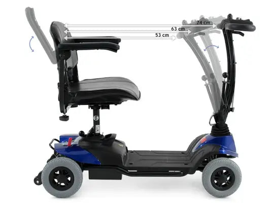 Scooter elettrico pieghevole HS118 a 4 ruote