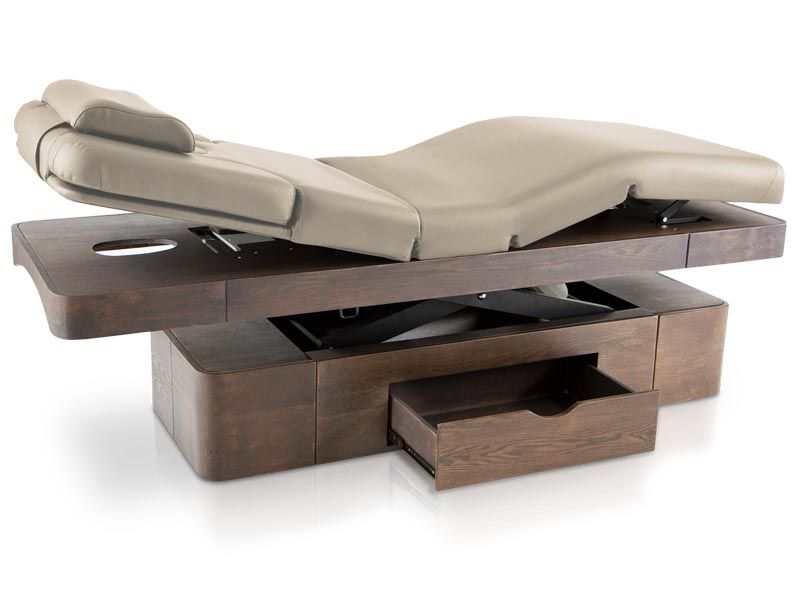 Lettino SPA con Cromoterapia LED e Cassetto