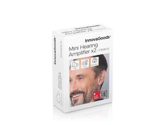 Amplificatore Intraauricolare per l'Udito Hearzy InnovaGoods Set 2 Pezzi ausilio per disabili