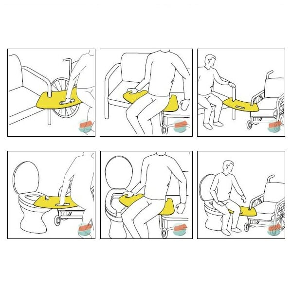 Assicella di trasferimento Buffalo 150 Allmobility ALL 03 ausilio per disabili