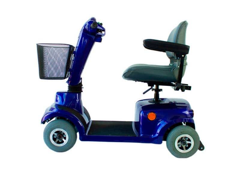 Scooter elettrico per disabili 4 ruote CTM Piscis, 135 kg max