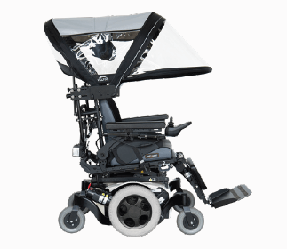 Cappottina VELTOP COSY 3 per carrozzina elettrica disabili ausilio per disabili
