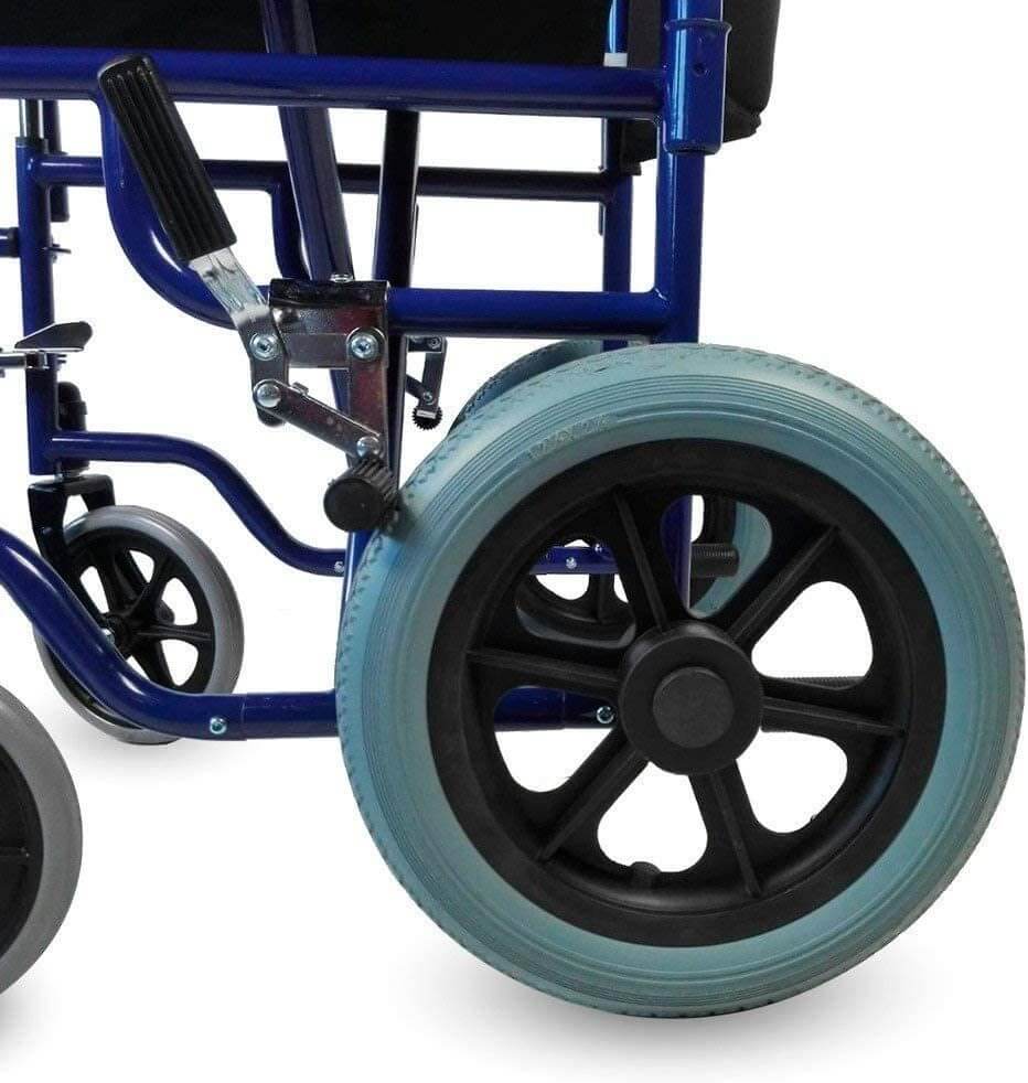 Carrozzina Pieghevole, Masterclass, Freni Di Stazionamento, Seduta Da 45 Cm ausilio per disabili