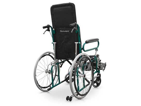 Carrozzina con poggiatesta e poggiapiedi di sollevamento ausilio per disabili
