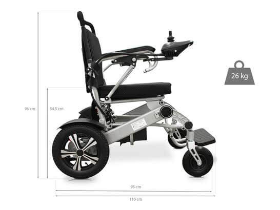 Carrozzina elettrica BASIC LIGHT ausilio per disabili
