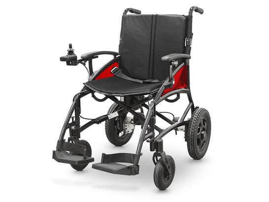 Carrozzina elettrica pieghevole BASIC ULTRALIGHT ausilio per disabili