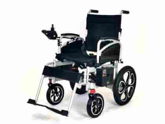 Carrozzina elettrica pieghevole Libercar Elba ausilio per disabili