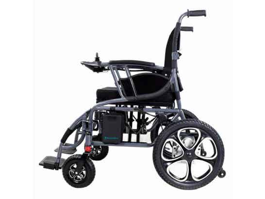 Carrozzina elettrica pieghevole MedicalPro S200 ausilio per disabili