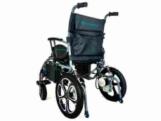 Carrozzina elettrica pieghevole MedicalPro S200 ausilio per disabili