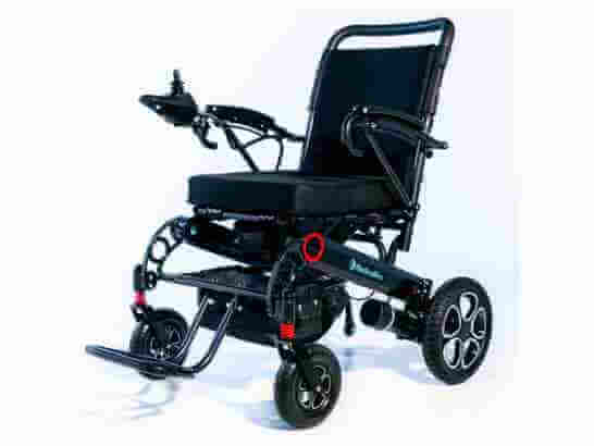 Carrozzina elettrica pieghevole MedicalPro S600 ausilio per disabili
