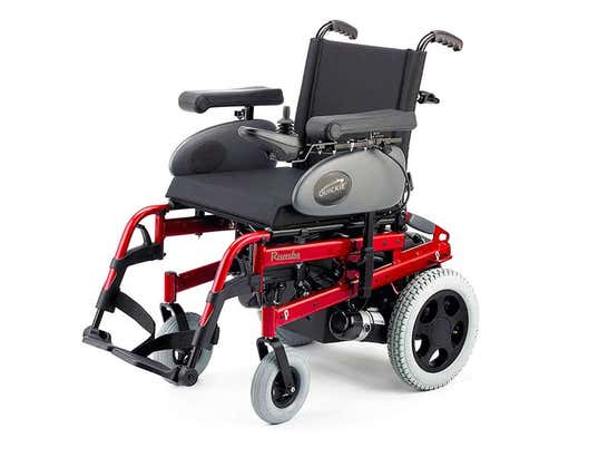 Carrozzina elettronica RUMBA di SUNRISE MEDICAL ausilio per disabili
