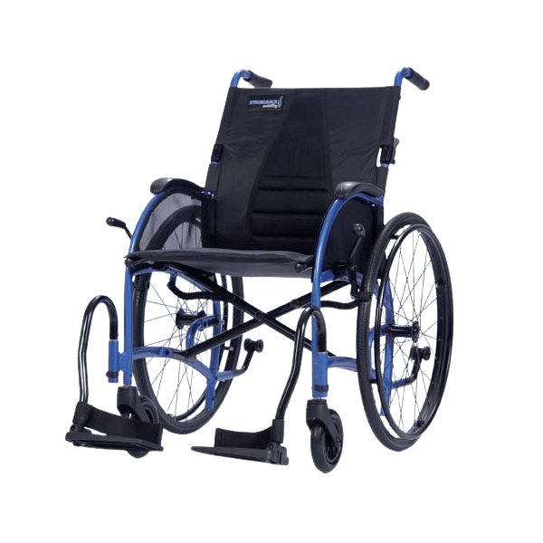 Carrozzina pieghevole StrongbackMobility Allmobility ausilio per disabili