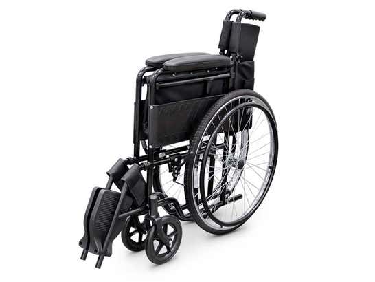 Carrozzina pieghevole Wellcore ausilio per disabili