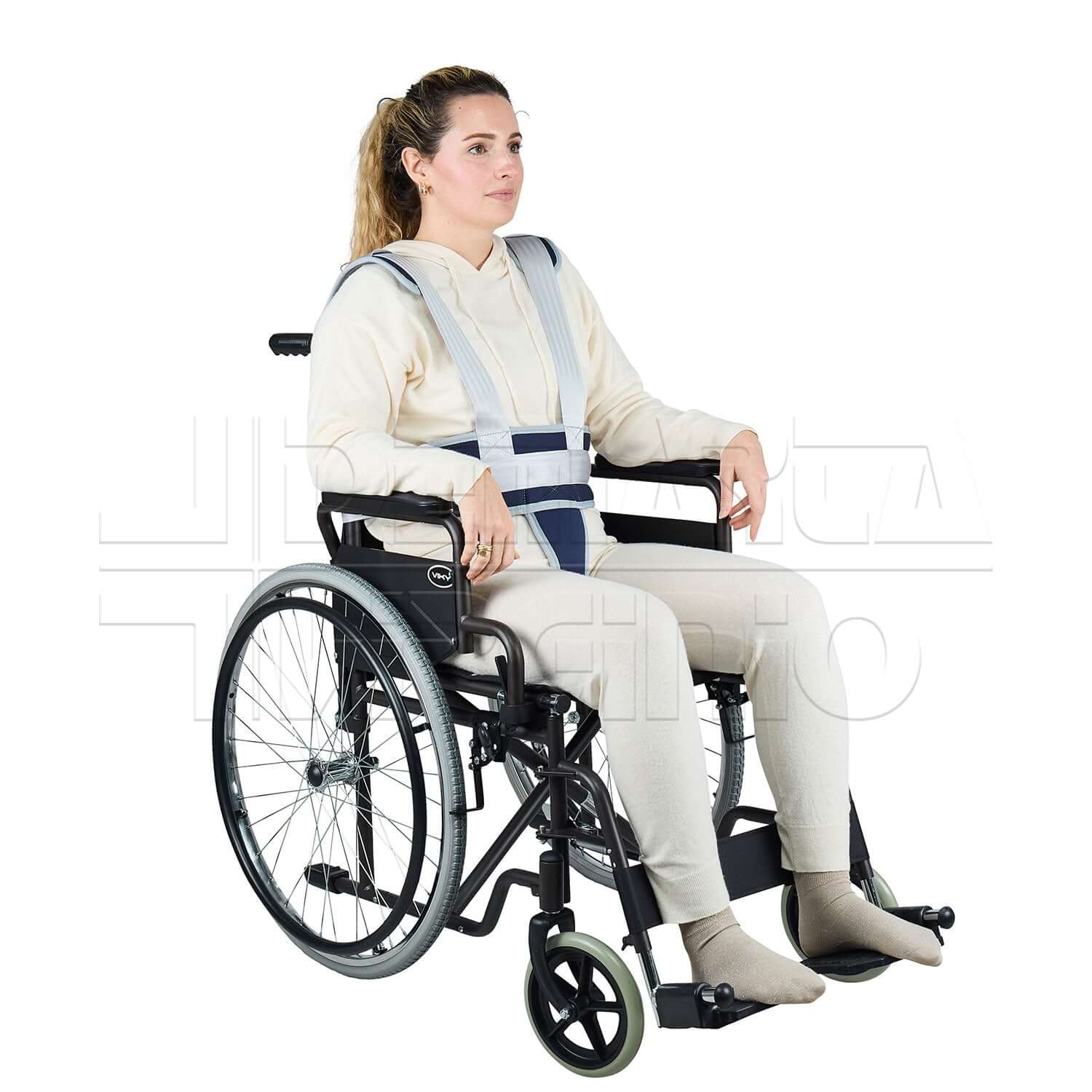 Cintura di Fissaggio Tronco-Perineale ausilio per disabili