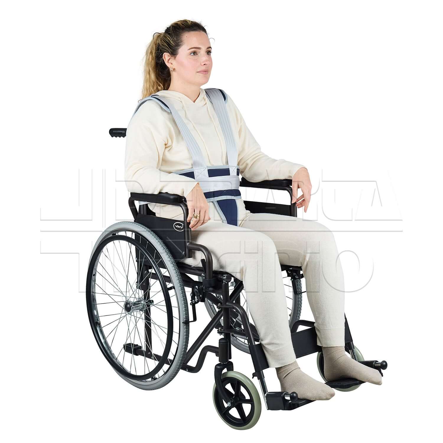 Cintura di Fissaggio Tronco-Perineale ausilio per disabili
