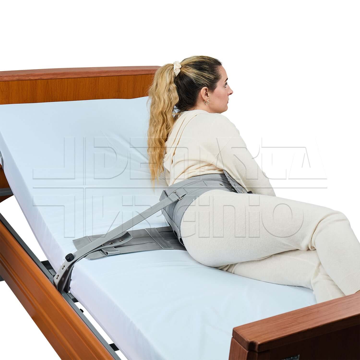 Cintura di Fissaggio al Letto ' Polipropilene e Cotone ausilio per disabili