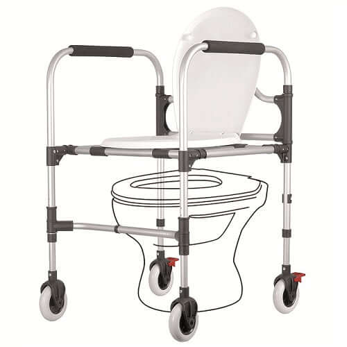 Comoda pieghevole Furbility Allmobility BA COMFURBIL ausilio per disabili