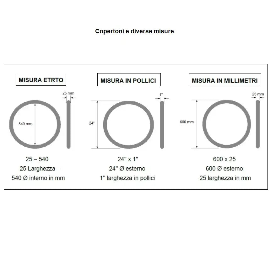 Copertone 24x1 CST Magi Comp. per carrozzine ausilio per disabili