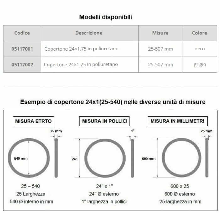 Copertone per carrozzina disabili 24x1.75 ausilio per disabili