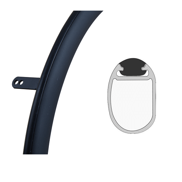 Corrimano Ellisse per carrozzina disabili ausilio per disabili