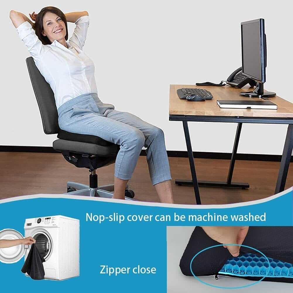 Cuscini Sedie,Cuscino Sedia Ufficio,Per Alleviare L'Affaticamento Dell'Anca,Pratico Cuscino Multifunzionale per Lavoro E Casa ausilio per disabili