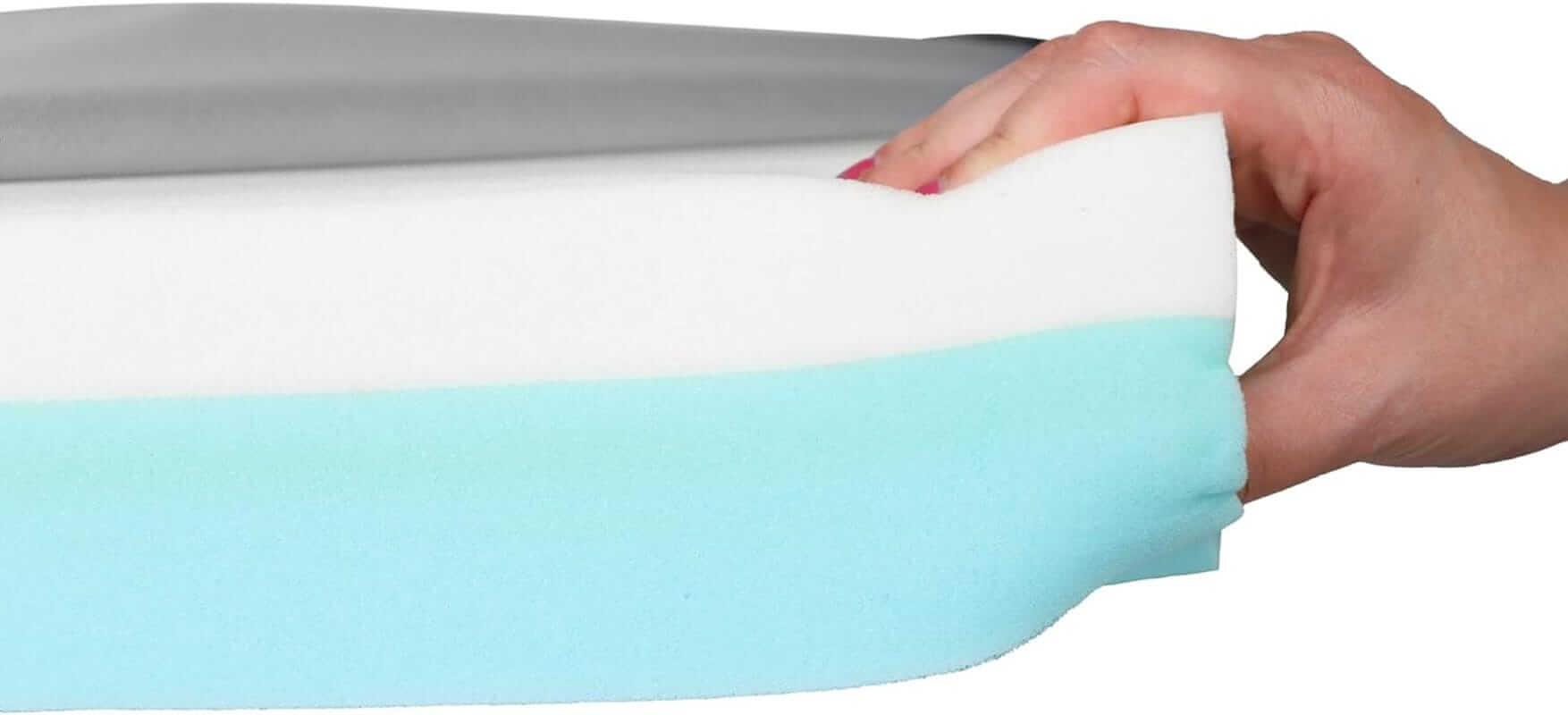 Cuscino Antidecubito (42X42X8 Cm), Cuscino Memory Foam, Cuscino Antidecubito per Sedia a Rotelle ausilio per disabili