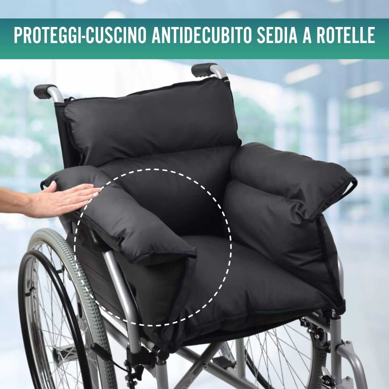 Cuscino Antidecubito per Sedia a Rotelle - Cuscino per Seduta Antidecubito - Cuscino Ortopedico - Cuscino Antidecubito per Poltrona - Previene Le Ulcere Da Pressione E Aumenta Il Relax ausilio per disabili