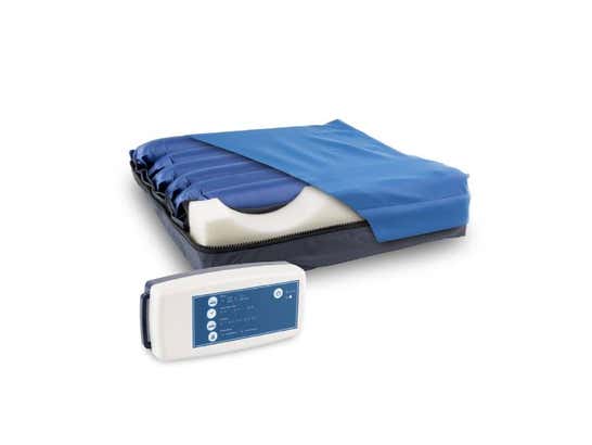 Cuscino antidecubito ARES con compresor regolabile s celle d'aria ausilio per disabili