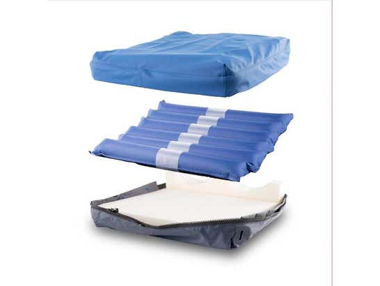 Cuscino antidecubito ARES con compresor regolabile s celle d'aria ausilio per disabili