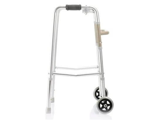 Deambulatore ANDIRAN EVO in alluminio con ruote ausilio per disabili