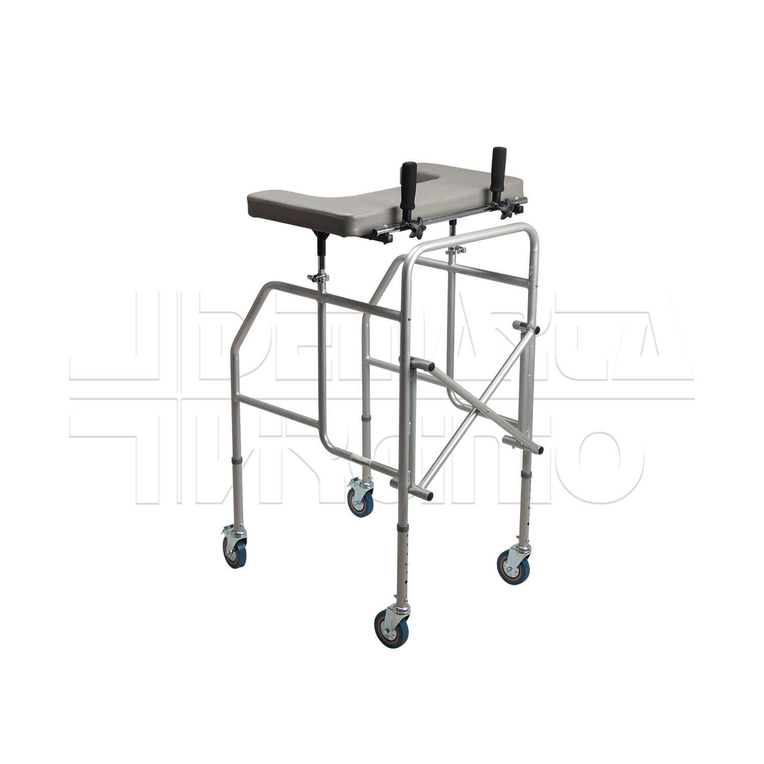 Deambulatore Antibrachiale Pieghevole con Tavolino ausilio per disabili