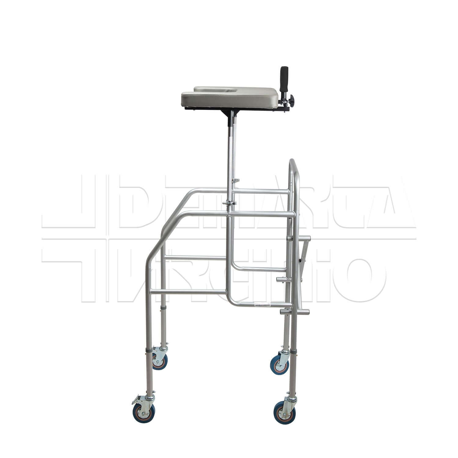 Deambulatore Antibrachiale Pieghevole con Tavolino ausilio per disabili