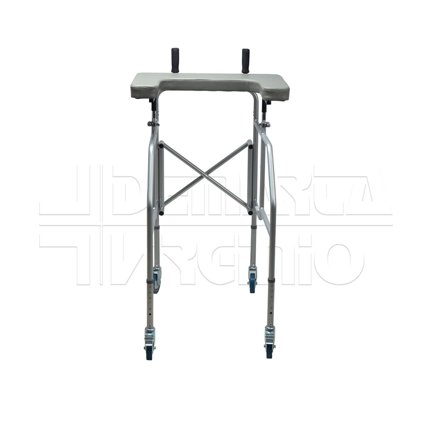 Deambulatore Antibrachiale Pieghevole con Tavolino ausilio per disabili