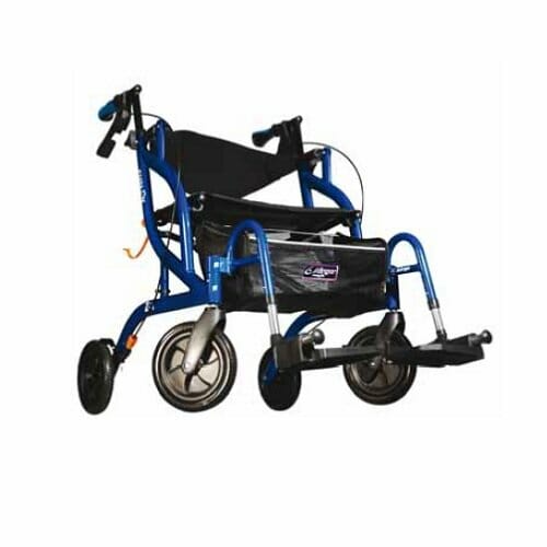 Deambulatore carrozzina Fusion 2 in 1 Allmobility ausilio per disabili