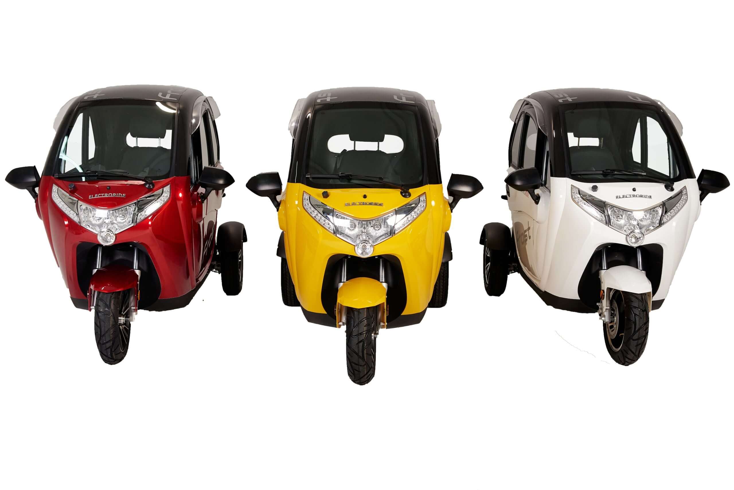 Electroride Frost - Triciclo Elettrico Compatto per Due Persone ausilio per disabili