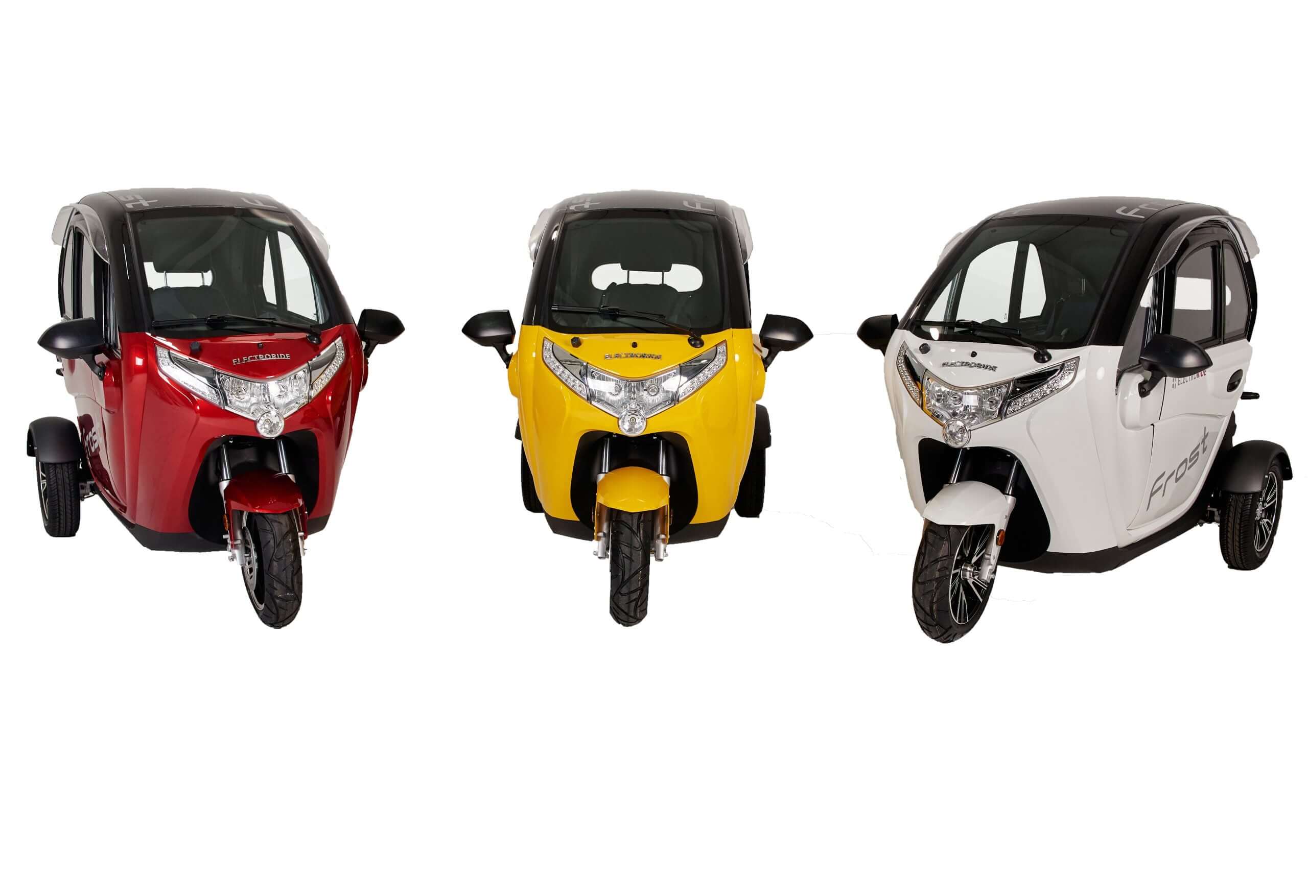 Electroride Frost - Triciclo Elettrico Compatto per Due Persone ausilio per disabili